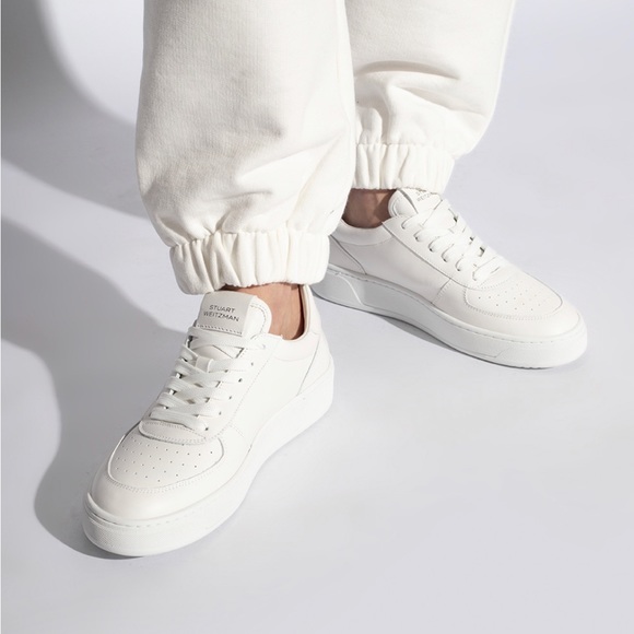 【SW】Brand new leather sneaker Size 7(37) - Picture 1 of 8